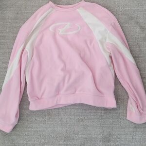 Diesel Pink and White Sweatshirt